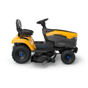 Stiga Tornado 7108e Battery-Powered Side-Discharge Garden Tractor with Stepless Electronic Drive - Image 1