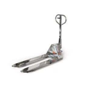 Hand pallet truck HWM-E, Stainless steel, WLL 2.500 kg, fork length 1.150 mm, SolidHub - Image 1