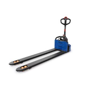 Electric pallet truck Li-Ion HWE15-L, 24 V 25 Ah, load capacity 1.500 kg, extra long fork length 1.800 mm, SolidHub - Image 1