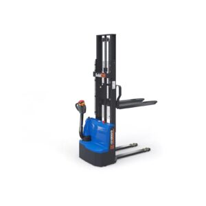 Electric stacker HE1200/3, lifting height 86 - 3.000 mm, WLL 1.200 kg, SolidHub - Image 1